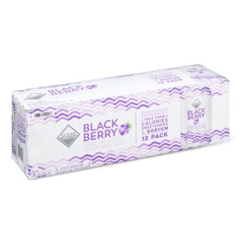 Clear American Unsweetened Blackberry Sparkling Water