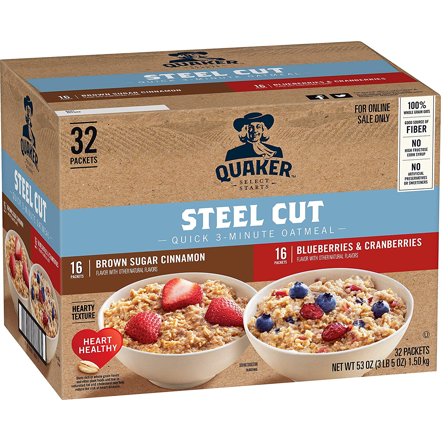 Quaker Steel Cut Oatmeal 2 Flavor Variety Pack Saeed Trading quaker-steel-cut-oatmeal-2-flavor-variety-pack-saeed-trading