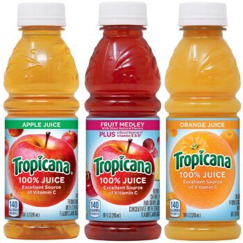 Tropicana 100% Juice 3-flavor Variety Pack